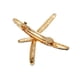 thumbnail image 4 of Pinza para el pelo estilo bohemio clásico con forma de hoja/pluma/hoja para mujer Oro, 4 of 9