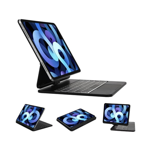 Wireless Magic Keyboard Case for iPad Pro 11 inch 2022 2021 2020/iPad Air 5 10.9 2022/Air 4 2020 with Trackpad for iPad Pro 11 3rd 2nd 1st Gen/Air 5th 4th