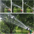thumbnail image 5 of BNNG Garden Hose Nozzle Spray Water Nozzle With 8 Adjustable Watering Patterns Garden Hose Nozzle, High Pressure Hand Sprayer with Flow Control for Watering Plants & Lawns, Washing Cars & Pets, 5 of 8