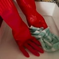 thumbnail image 3 of Full Hand Protection Gloves Waterproof Non-slip Dishwashing Gloves Heat-insulated Kitchen Cleaning Tool, 3 of 8