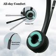 YAMAY M98 Bluetooth Headset, Noise Canceling Mic, Wireless, Truck