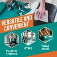 thumbnail image 3 of Fitness Equipment Wipes - Cleaning Wipes for Yoga Mats, Pilates Studios, Gyms, Peloton & Cycle Bikes, Spas - Fragrance-Free Wipes Surface Cleaning for Home, Office, Gym 75-Count, 3 of 5
