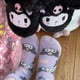thumbnail image 4 of Calcetines de felpa Kawaii Sanrio Kuromi Mymelody Cinnamoroll, calcetines de piso, medias para dormir, mantener el calor, regalo de Navidad para niña, 4 of 4