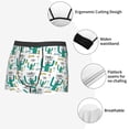 thumbnail image 5 of Kdxio Men's Boxer Briefs with Hello Summer Print - Comfortable and Breathable Underwear for Everyday Wear, 5 of 7