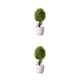 thumbnail image 3 of Bonsái artificial Wosthever Estilo nórdico Simulación Árbol Maceta Hogar Oficina Jardín Decoración Amarillo 2Conjunto, 3 of 6