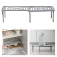 thumbnail image 4 of under Kitchen Sink Shelf Storage Adjustable Cupboard Rack Cabinet Organiser Unit - Gray, 4 of 8