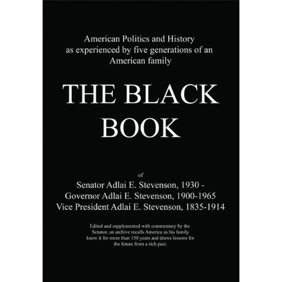 Pre-Owned The Black Book: Lessons from American History: Abraham Lincoln to Modern China Hardcover