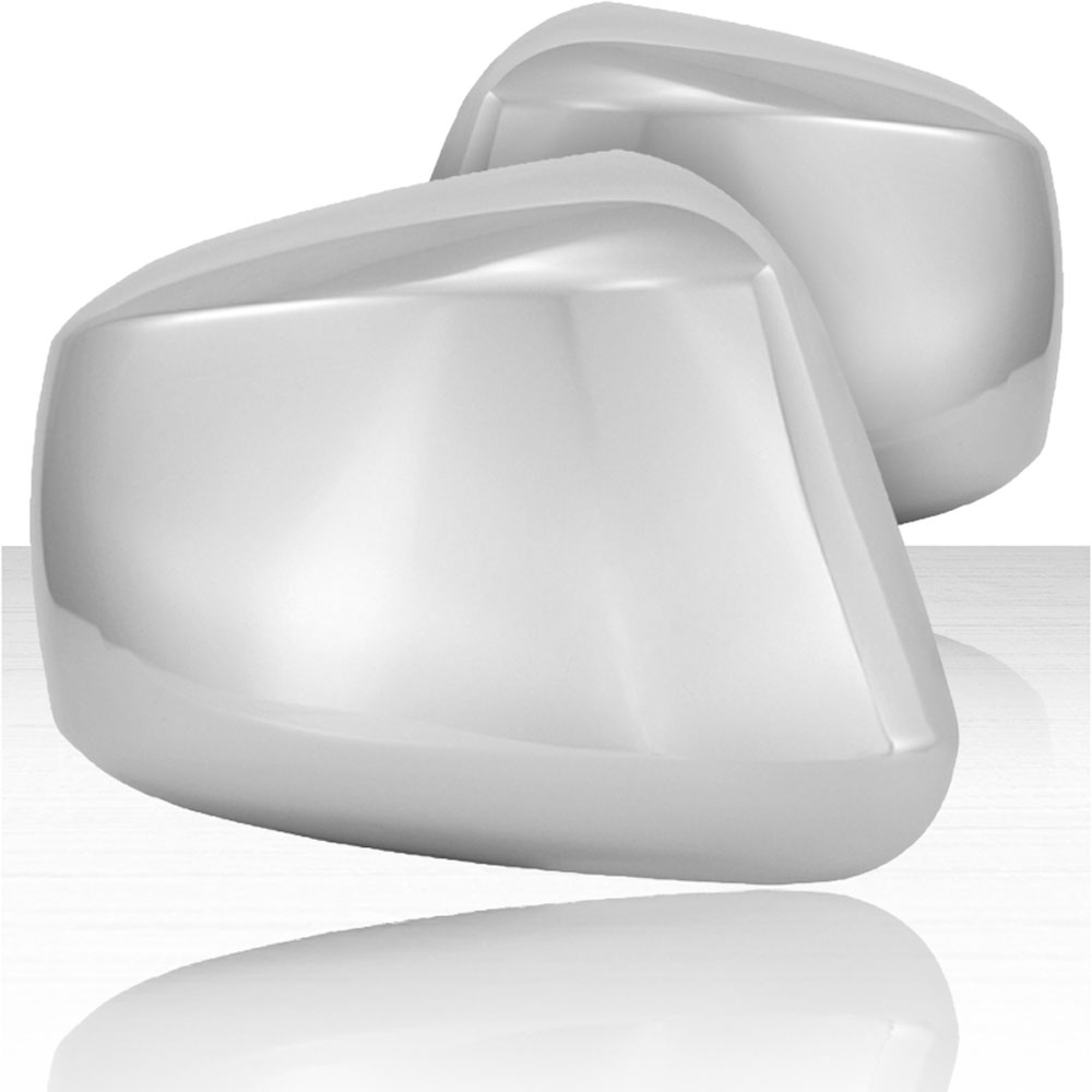 Torox Chrome Mirror Covers For 2013-2016 Dodge Dart – Overlays Without Turn Signal Hole