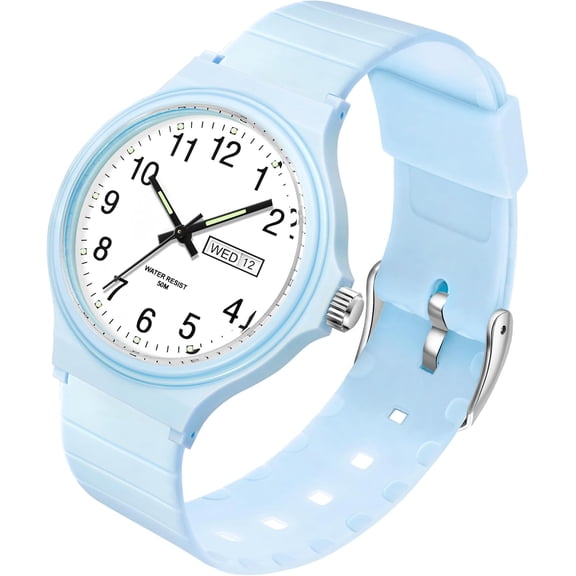 Women's Watch Waterproof Ladies Watches Sport Wrist Watch Nurse Analog Simple Minimalist Casual Watch Dress Wristwatch with Day Date
