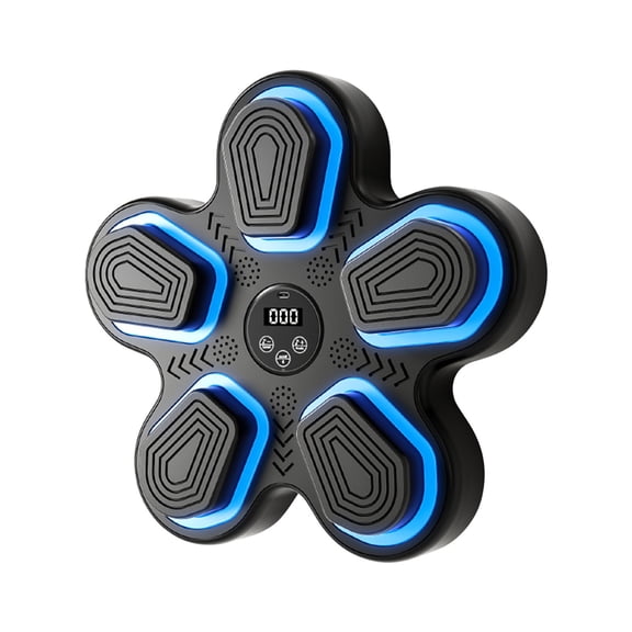 Music Boxing Machine, Boxing Wall Mount Machine for Kids Adult, Bluetooth Smart Boxing Traineing Machine with Boxing Gloves, Boxing Workout Equipment Target for Home, Office, Gym