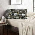 thumbnail image 6 of Logiee Ink Graffiti Owl Print Pillow Case,Throw Pillow Covers, Double Sided Plush Cushion Cover for Couch Sofa Bed, Only Pillowcase-16"x24", 6 of 6