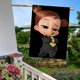 thumbnail image 5 of Bebé Jefe: Niña Blanca -bandera de jardín temática. Regalo perfecto para fans, amigos y familiares, ideal para actividades al aire libre y decoración de fiestas.28CM*45CM, 5 of 5