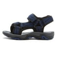 thumbnail image 3 of Weestep Toddler Little Kid Boys Girls Adjustable Strap Sandal(6 Toddler, Black/Blue2), 3 of 7