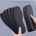thumbnail image 2 of Plantillas antibacterianas de carbón de bambú para zapatos, desodorante de plantas, plantilla deportiva para correr, pies, zapatos gruesos que absorben los golpes, suela de EU44-270mm Gao Jinjia LED, 2 of 2