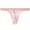 Pink, variant on TMOYZQ Men's Thong Underwear, Floral Lace Mesh T-Back G-String Bikini Briefs Low Waist Breathable Stretch Panties, No Visible Lines