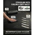 thumbnail image 2 of Extra Large Exercise Mat 4 x 6 FT to 6 x2 FT x 8mm Thick Non-Slip Ultra Durable Workout Mats for Home Gym Flooring, with Resistance Bands & Storage Bag, Shoes-Friendly Yoga Mat for Cardio, Fitness, 2 of 6