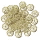 thumbnail image 5 of 100 conectores de colgantes huecos de metal para hacer pulseras y pendientes. Oro, 5 of 8