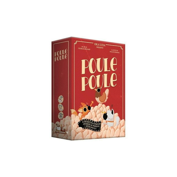 Oka Luda Editions - Poule Poule (FR/EN) - Jeu de société