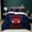 Color2, variant on 3 Pieces Spider Cool Man Bedding Set Soft Comfortable Quilt Cover Bedroom Decor Lightweight Duvet Cover with 2 Pillow Sham