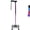Purple, variant on Quad Cane, Walking Cane with Ergonomic Handle Ever and Graceful 4-Pronged Base for Extra Stability, Adjustable Walking Sticks for Right or Left Handed Men & Women and Seniors