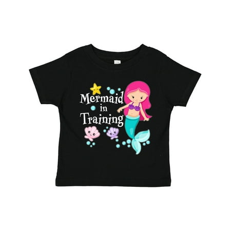 

Inktastic Mermaid in Training Gift Toddler Toddler Girl T-Shirt