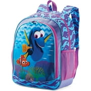 American Tourister Disney Finding Dory Girls' 16-inch Backpack, Kids' Luggage, One Piece