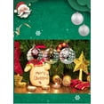 thumbnail image 6 of LINLIN Christmas Painted Balls, 6Pcs 6Cm Christmas Balls Decoration Shatterproof Christmas Tree Baubles Mini Christmas Hanging Ball for Holiday Wedding Party Decoration, 6 of 7