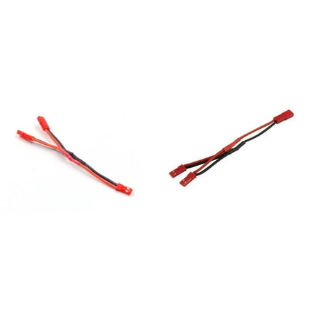 Jst Parallel Connector HobbyFlip 1 Male/2 Female Power Cable/JST Parallel Cable 2 Male/1 Female Compatible with RC Drone ()