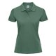 thumbnail image 1 of Russell- Polo clásico de algodón para mujer (Verde botella), 1 of 3