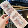 thumbnail image 4 of Nouveaux Enfants Fille Exquis Doux Mignon Animal Modèle Tout Assorti 6 PCS Ensemble Princesse Épingle à Cheveux, 4 of 6