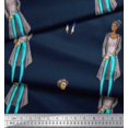 thumbnail image 2 of Soimoi polyester Crepe Fabric Women Group Print Fabric by the Yard 42 Inch Wide, 2 of 3