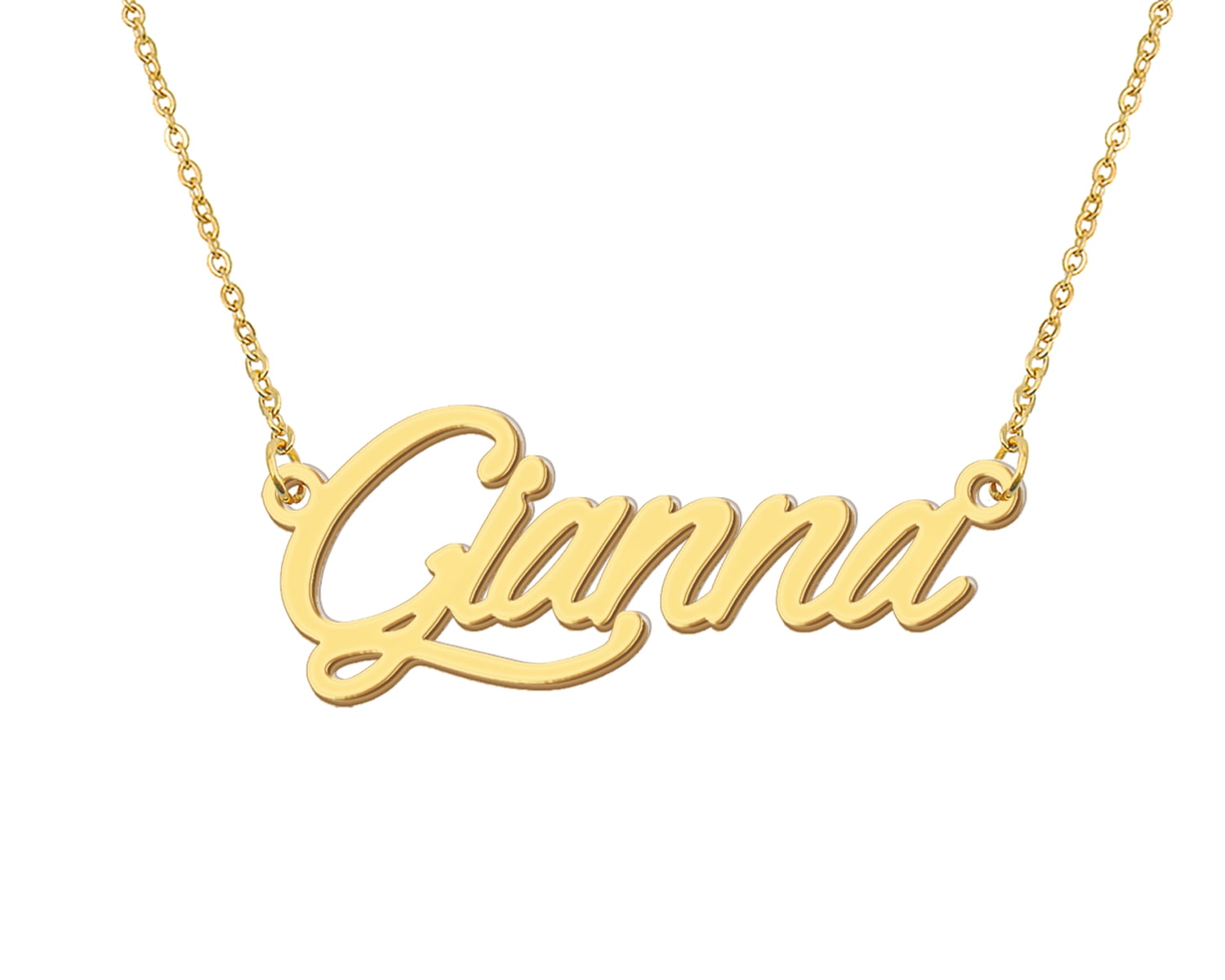Initial Letter S Cursive Script Cubic Zirconia CZ Crystal Pendant In 925 Sterling Silver W Rhodium