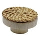 thumbnail image 2 of Pomo de tocador bohemio, tiradores de cajón decorativos, madera tejida estilo retro para el hogar, herramientas 50x30mm, 2 of 9