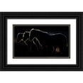 thumbnail image 1 of Romaggi, Michel 32x20 Black Ornate Wood Framed with Double Matting Museum Art Print Titled - Tripls, 1 of 4