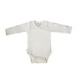thumbnail image 1 of Merino Cocooi Long Sleeved Bodysuit - Cream (NB), 1 of 4