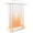 Style 2, variant on Chantmo Mobile Acrylic Podium 43 inch Clear Church Pulpit with 4 Wheels 15 Adjustable Colors 4 Flashing Modes Reading Platform