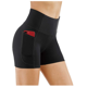 Short Femme Taille Haute avec Poches Latérales, Adapté pour l'Exercice et le Yoga Noir XL – image 3 sur 7