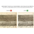 thumbnail image 4 of HISTORIX 1877 Cleveland Ohio Vintage Map Poster Wall Art Print, 18 x 24 Inch, 4 of 7