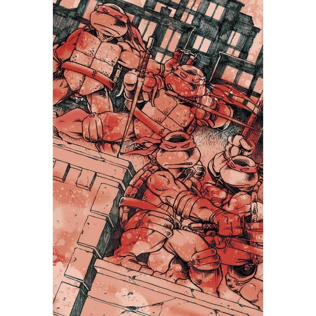 Teenage Mutant Ninja Turtles 1B Metalizado Mate