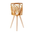 thumbnail image 2 of yotijay Indoor Flower Pot Plant Stand Basket Planter for Apartment Bedroom Farmhouse Total Height 42cm, 2 of 9