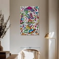 thumbnail image 3 of Elephant Stock Snowboard Color Wall Art - Vertical Multi Panel Canvas - Living Room Wall Decor - Sports Multi Panel - Black And White Decor By Dan Fenelon - 36" x 57", 3 of 8