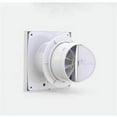 thumbnail image 5 of Extractor de aire, para baño, extractor de aire con válvula de retención, ventilador de ventilación, para dormitorio, oficina, 120mm, 16W, 5 of 5