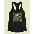thumbnail image 3 of Artshine Leo, I Will Racerback Tank Women -Arvee Gibson Designs, Female Small, 3 of 4