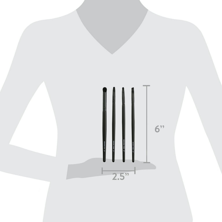 e.l.f. 11pc Professional Makeup Brush Set with Bag - Vegan