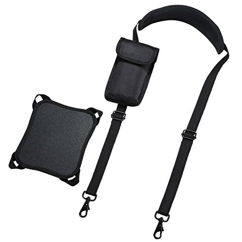 Sanwa Supply Tablet Shoulder Belt & Hand Holder (10.1 inch) PDATABH8BK