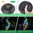 thumbnail image 2 of Solar Wind Chime LED Wind Chime Garden Light Decorative Light, 2 of 4