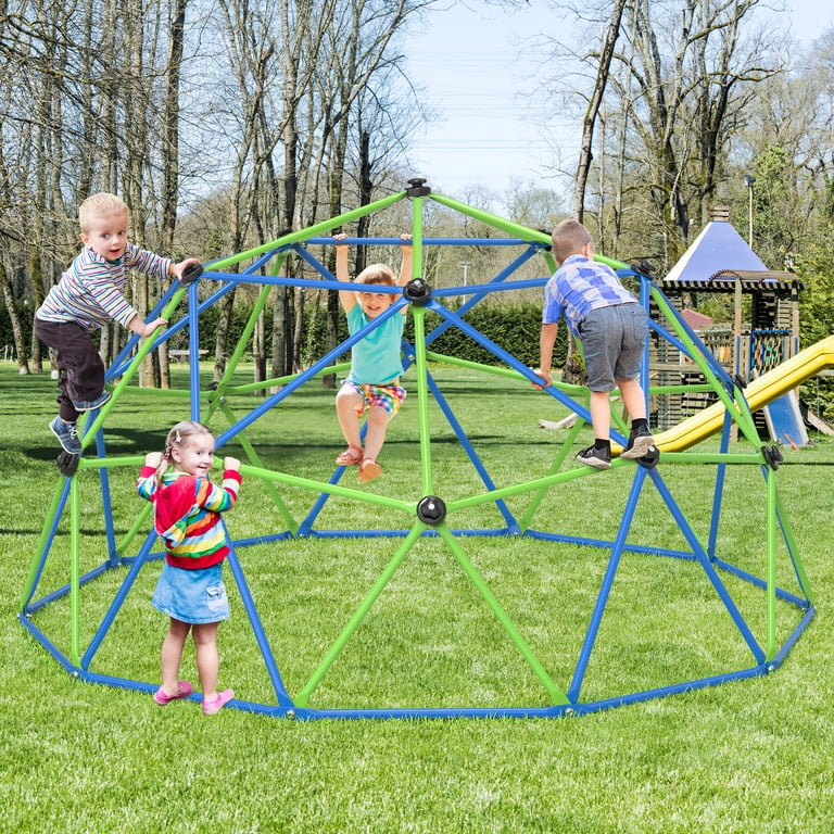 WOSTOO 10-Ft Dome Climber Jungle Gym for Kids, Ages 3-10 photo 3