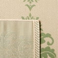 thumbnail image 5 of Safavieh Courtyard Jenny Medallion Indoor/Outdoor Area Rug, Natural/Olive, 4' x 5'7", 5 of 9