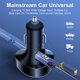thumbnail image 5 of Cargador universal para coche con pantalla digital, 5 puertos de carga rápida de 12-24 V, detección de voltaje y protección contra sobrecorriente para teléfonos y tabletas, ideal para SUV y, 5 of 9