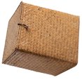 thumbnail image 2 of Cesta de almacenamiento Cesta de almacenamiento grande con tapa Cesta de paja Cesta tejida de paja, 2 of 5